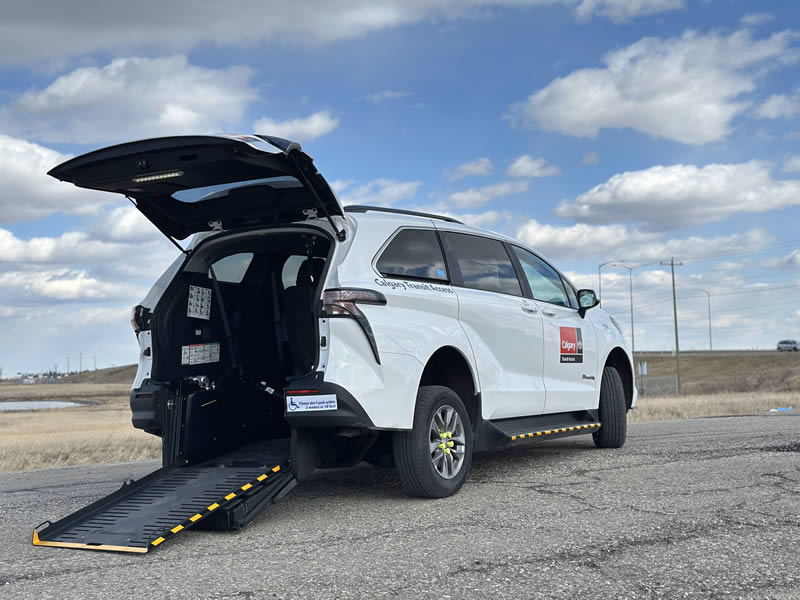 Care Calgary accessible vehicle fleet